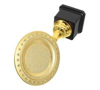 SEWACC Trofeo y Símbolo de Mérito Diseño Creativo para Estudiantes de Plástico Dorado Adecuado para Ceremonias y Competencias Escolares Reutilizable