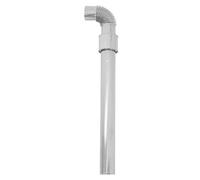 SEWACC Tubo Chimenea Acero Inoxidable con Codo y Válvula Antirretorno para Estufas Calderas y Chimeneas Domésticas Diseño Reforzado Resistente al Calor Instalación Sencilla y Evacuación