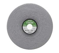 Sewfil dacor 20/3 Ne - Cono de hilo de coser poliéster de 5.000 metros 0637 - Gris perla