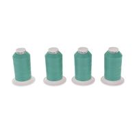 SEWFIL Home - Polidacor 120 - Pack de 4 conos de hilo de coser de poliéster - Pack de 4 bobinas de 1.000 metros (0220 - Verde Cobre)