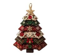 Sewing Craft Kit | With Thread Christmas Tree Fabric Quilted Ornament