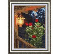 Sewing Cross-Stitch Kit Flame Of Hope. Lyrical Landscape