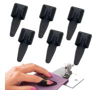 Sewing Finger Protector Clip, Precision Fabric Guide Tool for Sewing Machines, Reusable Safety Finger Shield for Beginners Tailors DIY Quilting Craft Sewing Accessories