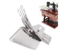 Sewing Hemming Foot - Stainless Steel Four Fold Pull Tube, Binding Attachme