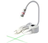 Sewing Light Guide for Straight Stitching, Sewing Machine Quilting Light, Light Vision Guide Dot/Straight Line/Crosshair Projection Sewing Machine Attachments (Fixed brightness,Green Crosshairs)