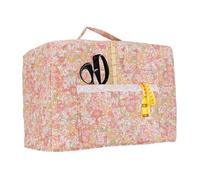 Sewing Machine Case - Polyester, 16.93x9.45x13.78in Boho Floral Print Cover Dustproof Protective Tote | Stylish Sewing Machine Carrier, Floral Pattern Cover For Travel, Workshop, Studio, Office