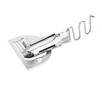 Sewing Machine Hemmer Folder Premium Heavy Duty Metal Hemmer Folder For Walking Foot Industrial Sewing Machine Leather Thick Material Binding Tool (Importado 40MM)