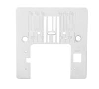 Sewing Machine Needle Plate Household Zigzag Throat Q235 Steel Replacement for HZL 80HP 70HW 60HP Durable Smooth Surface Mirror Finish Long Lasting Sewing Accessory