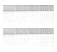 Sewing Machine Needles High Hardness Steel 100Pcs Durable Smooth Sewing Needles for Most Fabrics Sewing Machine Accessories Supplies Type 11 12 14 16 18 Optional (14#)