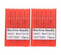 Sewing Machine Needles Universal Heavy Duty 20PCS Steel Sewing Needles with Storage Box for Household Tailoring and Professional Sewing (Nm110/18)