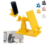 Sewing Machine Phone Stand,3D Retro Sewing Machine Phone Mount，Yellow | 3D Printed Sewing Machine Cell Phone Holder,Hands-Free Smartphone Holder Desk Decor for Offices,Study Desks and Workbenches