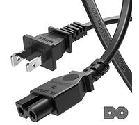 Sewing Machine Power Cord, 12FT AC Power Cable Compatible with Brother, Singer, Bernina, White, Baby-Lock, Viking and Pfaff Sewing Machine