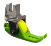 Sewing Machine Presser Foot - 4×1.6cm Roller Pressers Foot | Multifunctional Presser Feet | Wear-Resistant Tefloñ For Sewing Machines, Leather Denim Cotton Silk Flannel