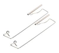 Sewing Machine Thread Rack 2pcs Aluminum Alloy Single Spool Stand Holder Durable Rust Proof Easy to Assemble for Vintage Sewing Machines