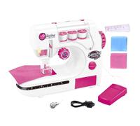Sewing Machine Toy, Sewing Tool, Skill Builder Safe Needle Projects Projects Educational Play Battery Powered Real Stitching, Toys for Kids, Childrens, Girls, Boys