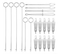 Sewing Made Effortless Juego de herramientas de 20 piezas con ganchos de ganchillo y enhebradores para soluciones rápidas