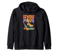 Sewing Mood Estética De Modista Arco Iris Sudadera con Capucha