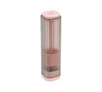 Sewing Needle Case, Embroidery Needle Holder, Quilting Accessories, Magnetic Closure, Compact Travel Storage, For Tailors Sewers Workshops, 3.94x1.02 Inches, White Pink, 1 Piece