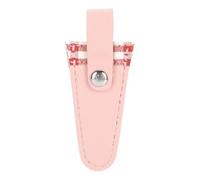 Sewing Scissors Sheath Protective PU Leather Scissors Cover Protector Embroidery Scissors Sheath for Embroidery Sewing Quilting (vino tinto)