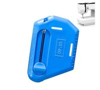 Sewing Seam Guide, Scale Universal Anti-Rolling, Magnetic Craft Tool | Adjustable Fabric Guide, Practical DIY Sewing Device, Easy-to-Use Hemming Accessory For Clothes Pants Skirts Crafting Repair