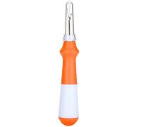 Sewing Seam Ripper Stainless Steel 2-Colors Handy Stitch Tools for Opening Removing Threads (Orange)