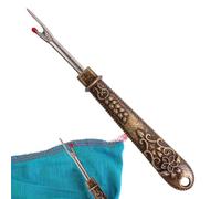 Sewing Seam Ripper - Vintage Thread Remover Tool, Retro Cutter, Metal Thread Ripping Tool, Multi-Purpose Seam Opener for Sewing Accessories