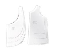 Sewing Templates - ABS, Vest Sewing Template, Sewings Patterns | Garment Drafting Tool, Precise Cutting Guide Set, DIY Tailoring Stencil, Fabric Design Pattern Use