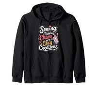 Sewing Turning Chaos into Cozy Creations Sudadera con Capucha