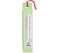 Sewline Agujas de Bordar, Finas Surtidas, Paquete de 8, Acero niquelado, Color Plateado