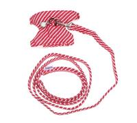 SEWOART 1 Juego Correa Estilo Chaleco led Strip regleta led arnés para Ferret cómodo rastreador Cachorro criar Auto Conejos arnés de Conejo Cuerda de tracción de Conejo algodón y Lino Rosy
