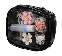 SEWOART 1 Juego Estuche para Lentes De Contacto Artilugio Herramienta Electrónico Pequeño Soporte para Lentes De Contacto Equipo Soporte para Lentes De Maquillaje Mini Casos El Plastico