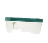 SEWOART 1 Juego Tanque de Tanque de plástico Accesorios para Tanques de área de Descanso del Tanque de cornudo tortugueras Calefactor Calentador hábitat de