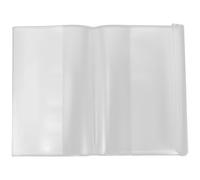 SEWOART 10 Fundas Protectoras Transparentes para Libros A5 Material Plástico Grueso Ajuste Ancho para Cuadernos y Libros Escolares Pack de 10 Unidades para Protección Duradera