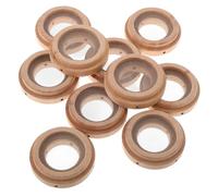 SEWOART 10 Piezas De Anillo De Jade Para Cuello Y Hombros Soporte Para Quemador De Tanque Kit Para El Cuidado Del Ombligo Kit De Cuidado De La Salud Dispositivo Beige De Acero