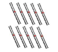 SEWOART 10 Piezas Reglas de Aluminio para Costura y Patchwork Medidor Deslizante para Bordes y Costuras Guía Multifuncional Ligera y Duradera para Proyectos Diy