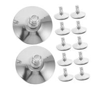 SEWOART 12 Piezas Patas Niveladoras Regulables Muebles de Base Giratoria Ajustable para Sillas Mesas y Armarios Niveladores para Estabilidad Superficies Irregulares Soporte Silencioso y