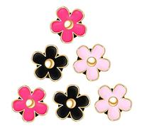 SEWOART 18 Piezas Clip de fragancia para coche decoración de flores difusor de aroma coche ambientador de coche decoración de ventilación de coche clip de flores decorativas