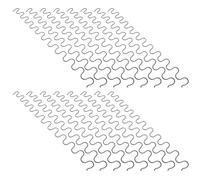 SEWOART 18 Piezas Kit Reparación Resortes Sofá Muelles Metálicos para Sillones y Sofás Reclinables Clips y Conectores para Muebles Refuerzo Duradero para Sillas y Camas