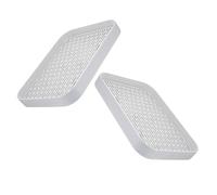 SEWOART 2 Accesorios para Jaula De Chinchilla Bandeja Urinaria Inferior para Jaula De Mascotas Esquinero para Orinar para Conejos Bandeja Sanitaria para Conejos