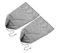 SEWOART 2 Piezas Bolsa de Recolección de Malla Fina para Trituradora de Madera, 2 Unidades 120x60 Cm, Bolsa de Repuesto Resistente al Desgarro para Recogida de Hojas y Polvo en Trabajos