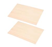 SEWOART 2 piezas Tablero de Madera para Superficie Lisa para Tallado Preciso Material Sólido para Manualidades y Arte para Principiantes y Artistas