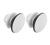 SEWOART 2 Piezas Tapón Plástico para Tanque de Inodoro Pulg Resistente y Sellado Accesorios para Cisterna Acuario y Depósito de Agua