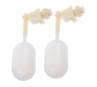SEWOART 2 Piezas Válvula Flotador Automática con Brazo Ajustable para Control Agua Abrevaderos para Cerdos Ganado y Ovejas Accesorios Tanque Bebida Animal Fácil Instalación
