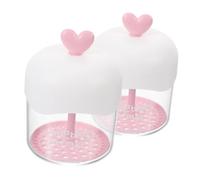 SEWOART 2 Unidades de Espuma para El Rostro Color Rosa para Hacer Espuma Rellenable para Champú Dispensador de Jabón de Manos