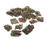 SEWOART 20 Piezas Natural Cork Bark For Reptile Tank Tree Bark Hide Log Versatile Aquarium Decoration Lightweight Terrarium Background For Snakes Lizards Turtles