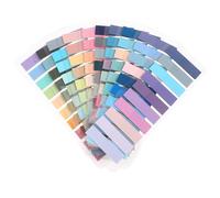 SEWOART 2000 Pestañas Adhesivas Transparentes en Tonos Suaves para Organización y Anotación Material PET Resistente 100 Colores Variados Reutilizables para Estudiantes Oficina y