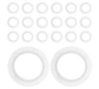 SEWOART 20piezas Anillo de Sellado para Sensor de Marcha Atrás de Junta de Goma Adecuado para Parachoques Trasero y Delantero de Automóvil Repuesto de Sellado del Radar