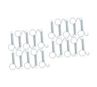 SEWOART 20piezas Ganchos De para Puertas De Jaulas Inoxidable Jaulas De Conejos Pájaros y Hámsters