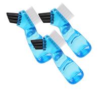 SEWOART 3 Piezas Cepillo Interdental Cepillo De Limpieza Brochas Cepillo De Limpieza Para El Cuidado Bucal Pequeño Creativo Multifuncional Mini Personales Lana De Fibra Blue