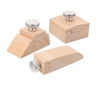 SEWOART 3 Piezas Titular De Papel De Lija Porta Papel De Lija Para Pulir Pequeño Herramienta De Molienda Bricolaje Artesanía En Cuero Soporte Para Bloque De Lijado Manual Lijadora Madera